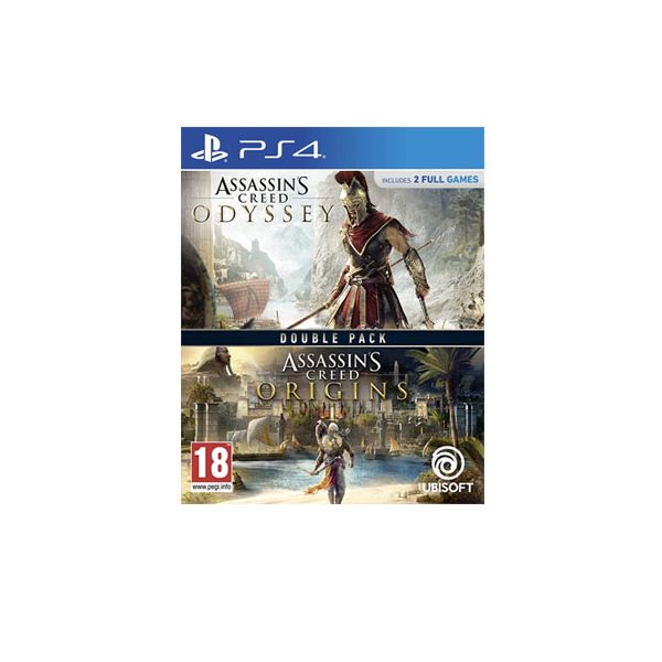 Assassin's Creed Origins + Assassin's Creed Odyssey Double Pack PS4