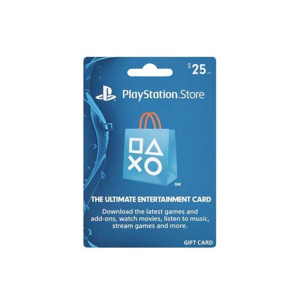 PlayStation Store $25 Gift Card 